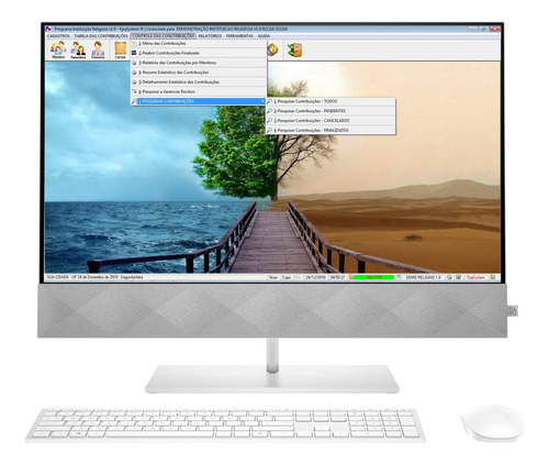 Software Para Instituições Religiosas Com Cadastro De Membros Contribuições E Relatórios V1.0 - Fpqsystem