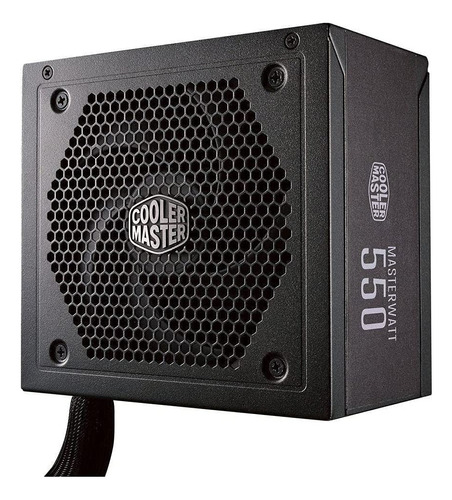 Fonte Cooler Master Masterwatt 550w Semi Modular 80 Plus