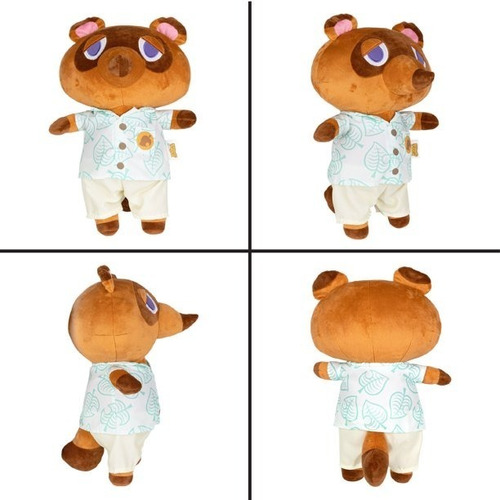 Tom Nook 48cm Animal Crossing Peluche Jumbo Nintendo