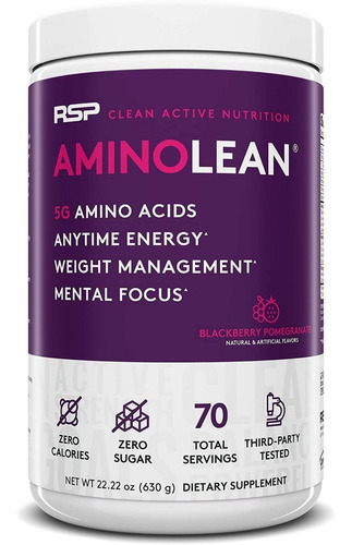 Aminoácidos Rsp Nutrition 630gr - Unidad a $576