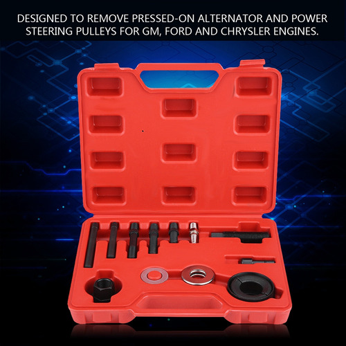 Juego Instaladores Extractor De Poleas 12 Piezas Para Ford
