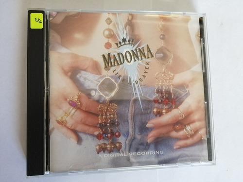 Cd Música Madonna. Album Like A Prayer 