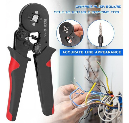 Kit De Herramientas De Crimpado Hsc8 6-4 0.25-10m+ Terminale