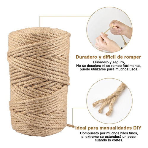 Hilo De Ixtle Henequén Cuerda De Sisal Natural For Gato