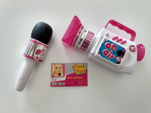 Barbie Set De Reportera