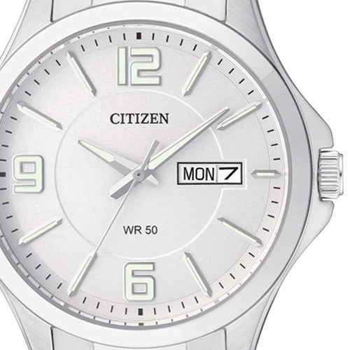 Reloj Citizen Bf2001-55a Cuarzo Acero Inoxidable --kairos--