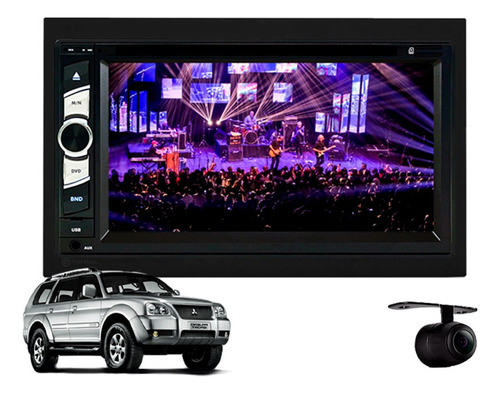 Central Multimídia Dvd Pajero Sport 2007 2008 2009 2010 2011