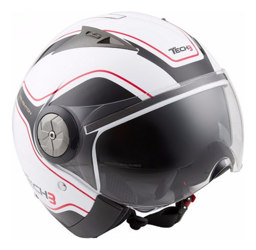 Capacete Tech3 B216 Reventon Bco/pto 58