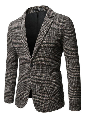 Trajes Para Hombre Informal Y Delgado Chaqueta De Moda