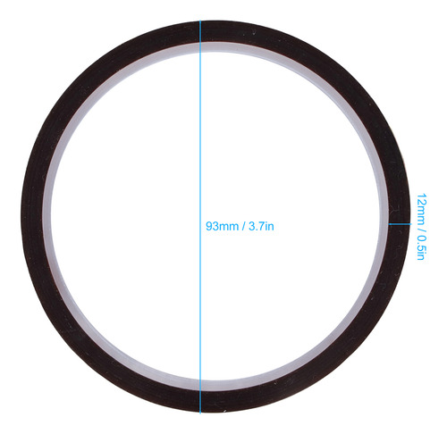 Cinta De Poliimida Aislante De 12 Mm De Ancho, 4 Piezas, Ant