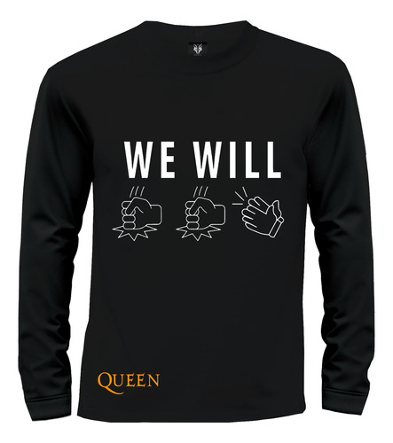 Camiseta Camibuzo Rock Queen We Will Rock You