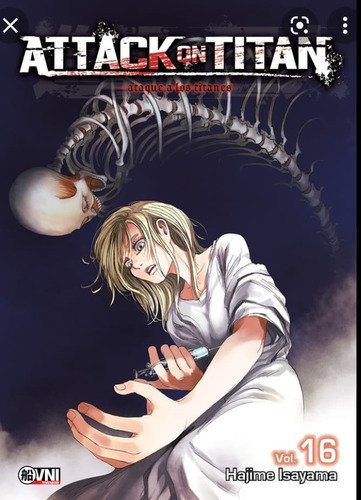 Manga Attack On Titan 16 Edit Ovni Press