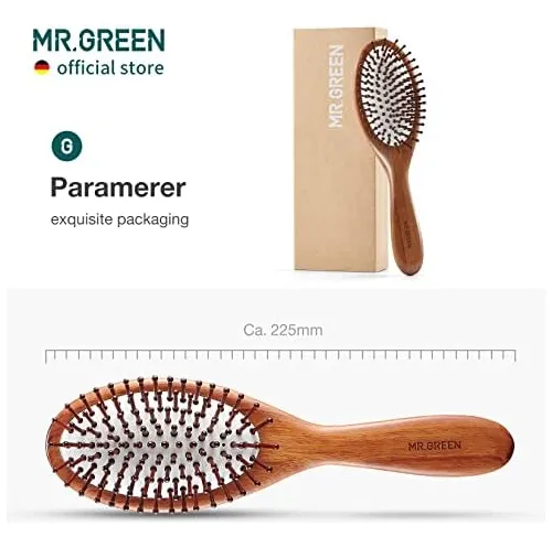 Mrgreen Cepillo Para El Cabello Cepillo Para Desenredar De