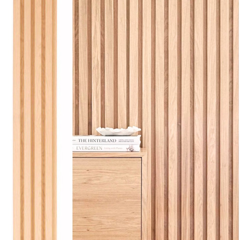 Revestimiento Varillado Madera Wall Panel Eucalipto 155cm