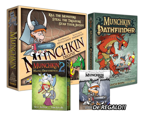 Super Pack Munchkin + 3d (para Imprimir) Español