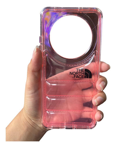 Funda Case The North Face Para Oppo Reno 12f 2 En 1 Rosa Oppo Reno 12f