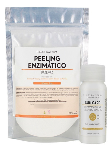 Peeling Enzimático Exfoliante Bbglow Y Faciales 60grs Tipo de piel Todo tipo de piel