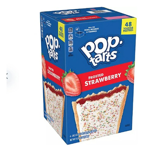 Importado/ Pop-tarts Frosted Strawberry (48 Count)