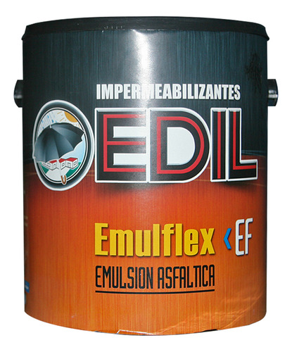 Emulflex, Emulsion Asfáltica Impermeablizante, 1 Gal Pc