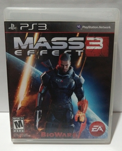 Mass Effect 3 Para Ps3 Usado