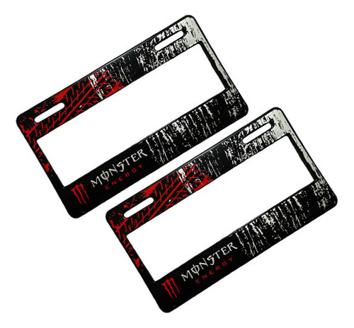 Porta Placas Monster Vw Kia Nissan Chevrolet Cupra Seat 