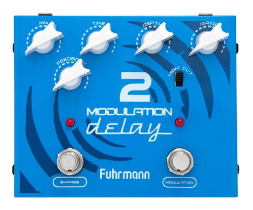 Pedal Guitarra Modulation Delay 2 Fuhrmann Som 