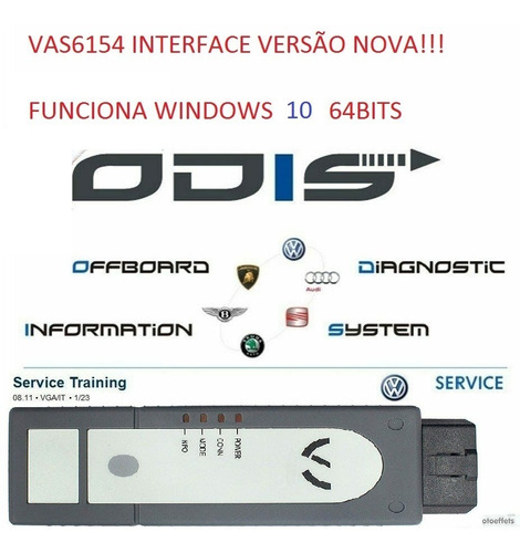 Scanner Automotivo Vas5054a Português Vw/audi Odis Vas 5054a