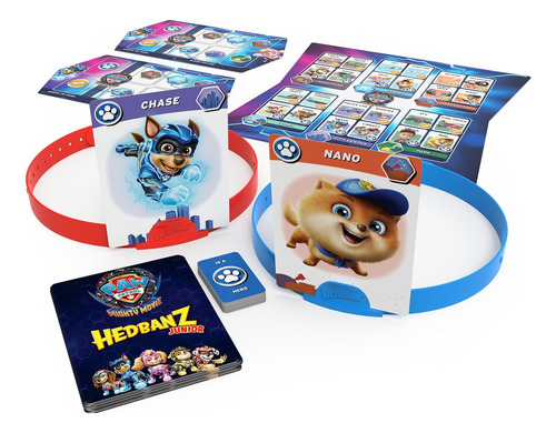Hedbanz Junior Paw Patrol The Mighty Movie Game Games: Juego