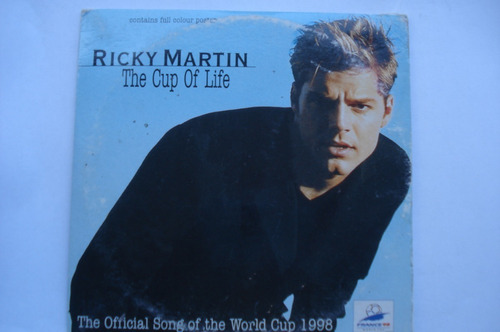 Cd Single Ricky Martin The Cup Of Life