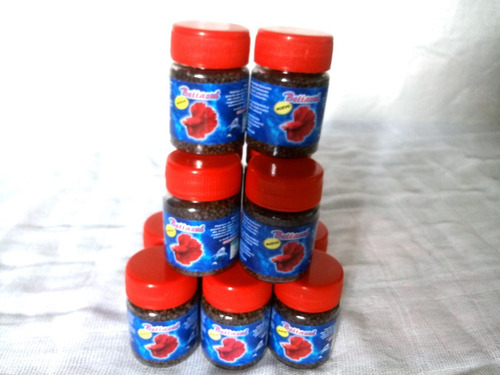 Alimento Para Betta 12 Pzas. Azul 12 Grs