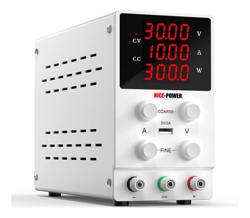Regulador De Alimentação Dc Profissional Nice-power 30v 10a