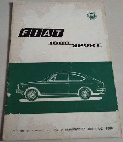 Manual 100% Original, (suplemento), De Coupé Fiat 1600 1971