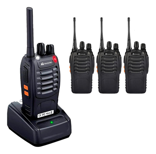 Radios De Comunicación Inalámbricos 4 Piezas, Walkie Talkie