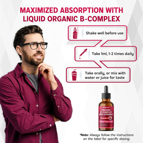 Nessarit Gotas Orgánicas Complejo B Con Vitamina C 60 Ml
