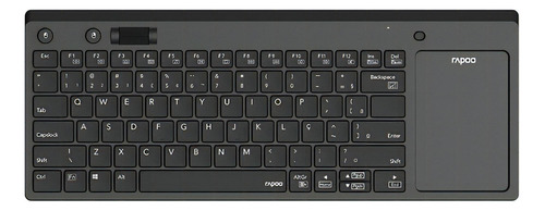 Teclado Touch Sem Fio 2.4ghz Rapoo K2800 - Ra039 Cor de teclado Preto