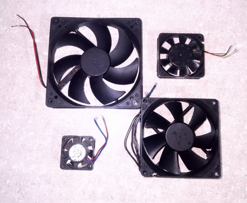 Fan Cooler Para Pc, Varios Modelos Y Tamaños