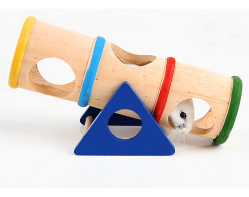 Balancín De Juguete Para Hámster, Accesorios De Madera