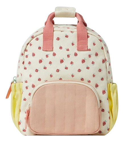 Mochila Con Estampado De Fresas For Bebé, Mo