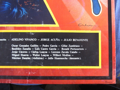 Yawar Fiesta. Afiche Original De La Película. 1986. (Usado)