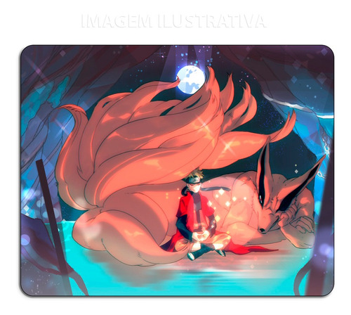 Mouse Pad Personalizado - Naruto E Kurama