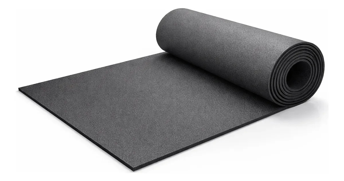 Rolo Eva Preto 05m 4mm Espesso Alta Resistência Construção
