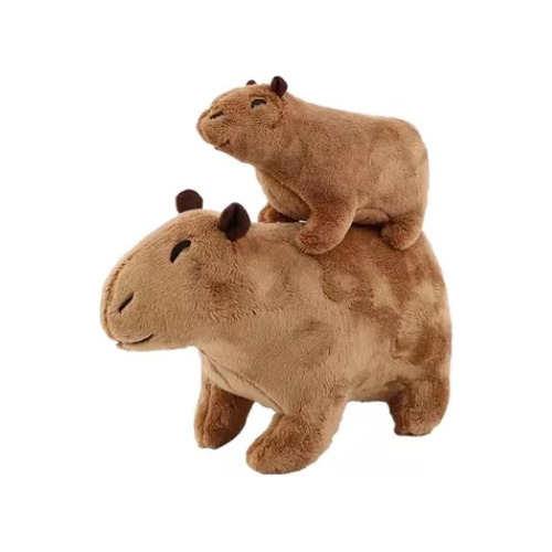 2 Pcs Peluche Capibara, Animal Capybara Niños Bebe Regalo