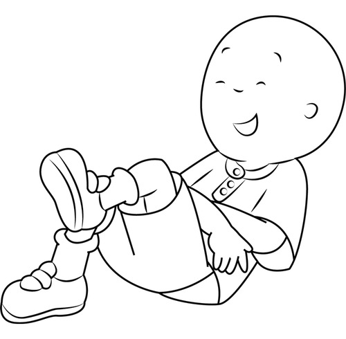 Caillou Libro Imprimir Colorear Pintar