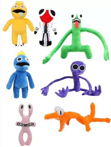 Peluche Rainbow Friends Roblox Blue Green Orange Red Varios