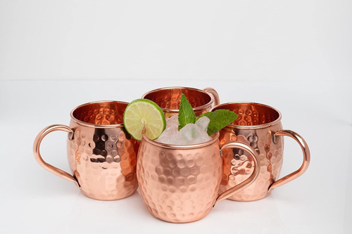 Tazas De Cobre Autenticas Moscow Mule De Bold & Divine | ...