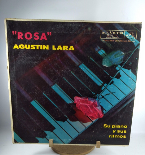 Lp Agustin Lara - Rosa  -  Sonero Colombia