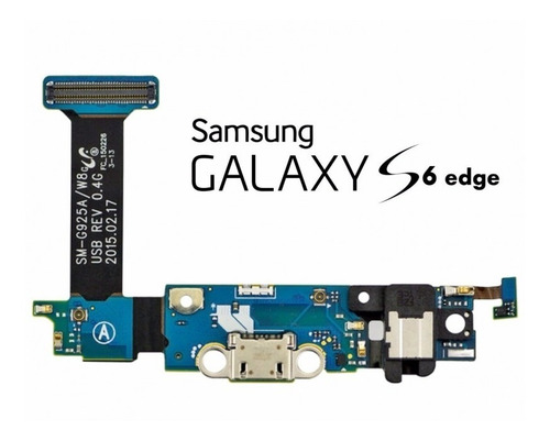 Flex De Carga Samsung S6 Edge Repuesto Somos Tienda