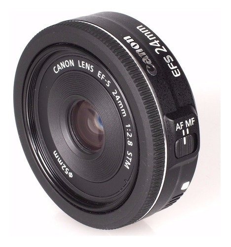 Imagem 1 de 4 de Lente Canon Ef-s 24mm F/2.8 Stm Grande Angular