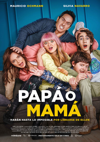 Poster Original De Cine De Papa O Mama