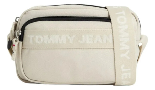 Bolsa Tommy Hilfiger Essentials Crossover Beige Mujer Aw0aw1 Beige Lisa Beige